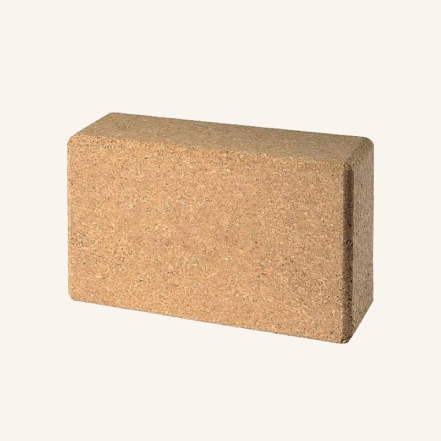 Bloque de yoga de corcho